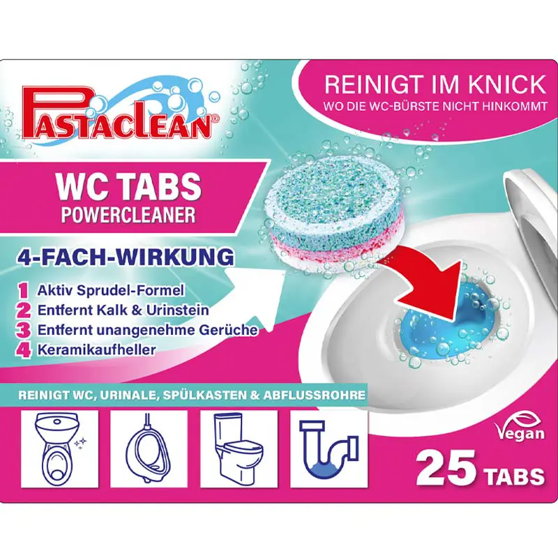 WC Tabs Toiletten Reiniger Infos