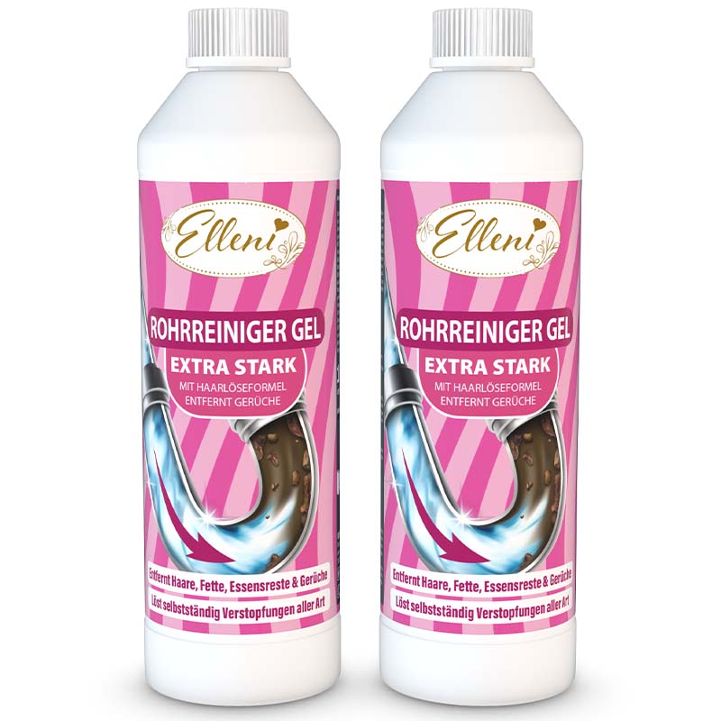 Elleni Rohrreiniger - Abfluss Gel, 2 l